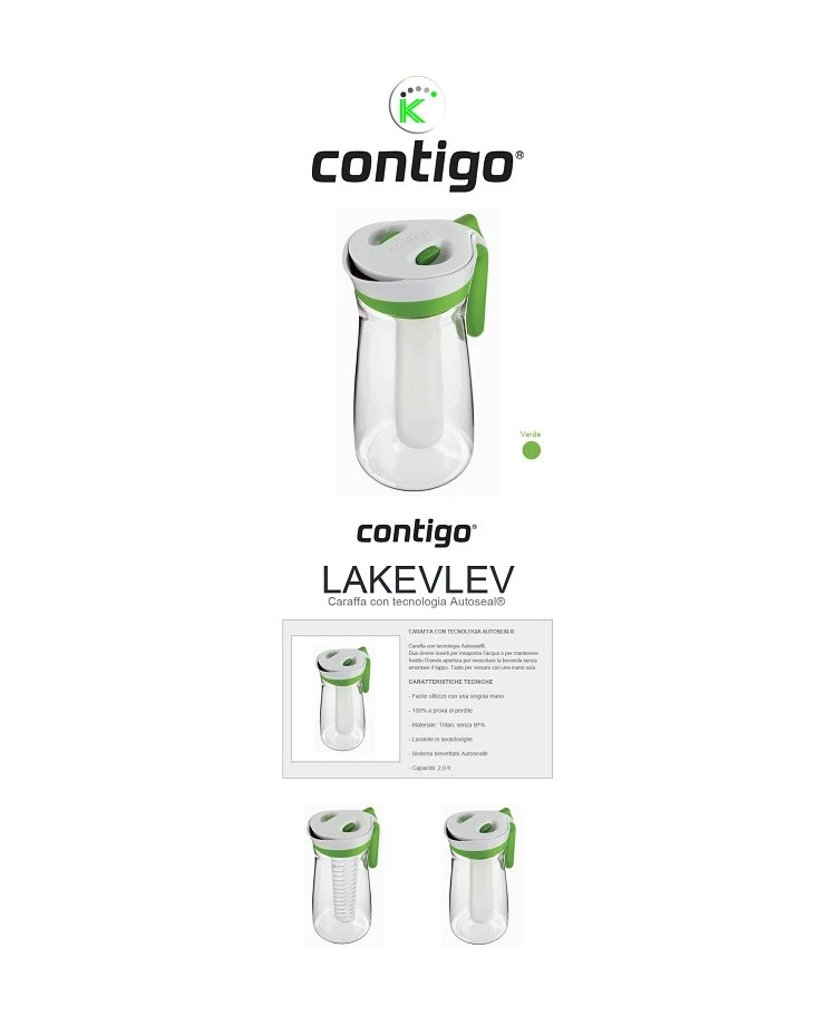 CARAFFA CONTIGO Con Tecnologia Autoseal® 5 CARAFFA CONTIGO Con Tecnologia Autoseal® - immagine 5