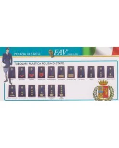 Gradi Tubolari POLIZIA DI STATO Vecchio Modello