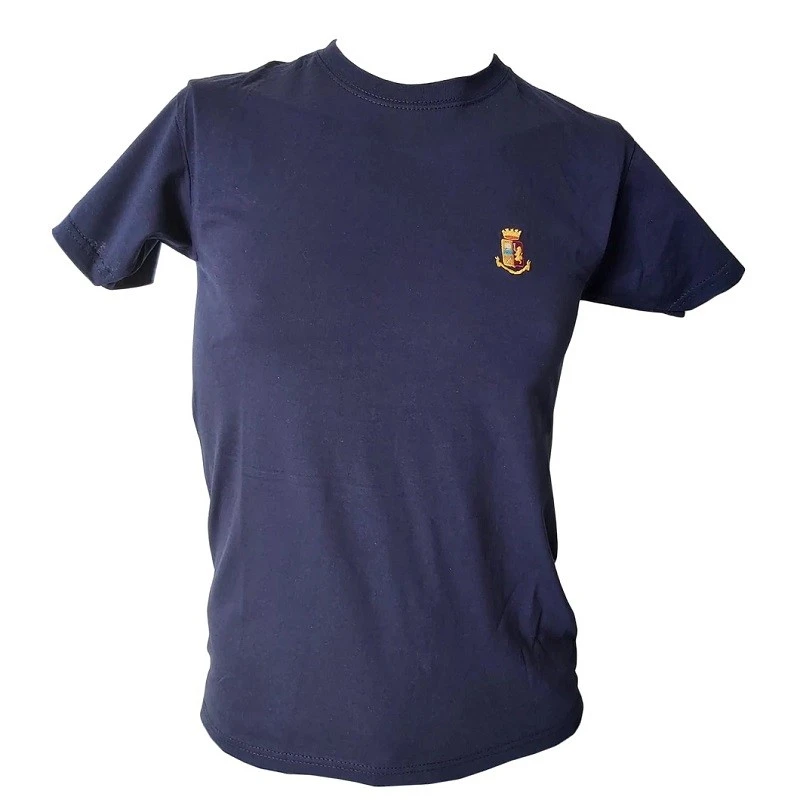 Maglietta Polizia Di Stato Con Fregio Ricamato 2 Maglietta Polizia Di Stato Con Fregio Ricamato - immagine 2