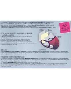 MASCHERINA BABY ZITTO ITALY 7 MASCHERINA BABY ZITTO ITALY -Attrezzatura Per Esterni mascherina zitto italy 2