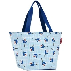 REISENTHEL Shopper M - FIORI AZZURRI -Attrezzatura Per Esterni reisenthel shopper m fiori azzurri 2