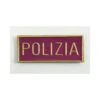 SCRITTA "POLIZIA" PLASTIFICATA